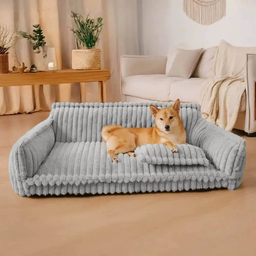 Hundesofa für mittelgroße & große Hunde – Sofa für Hunde, waschbar, 4 Größen (60–120 cm)